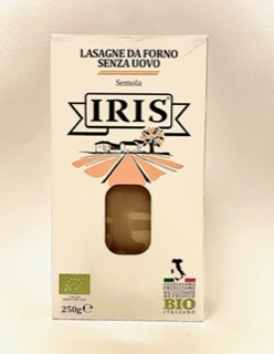 [1334] Placas Lasaña Trigo Duro Bio