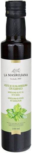 [1133] Aceite de oliva Arbequina con albahaca