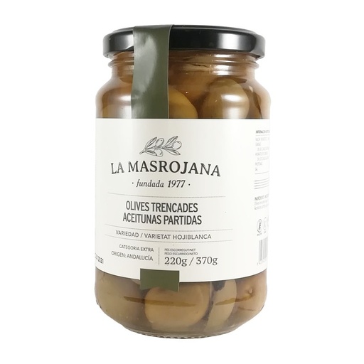 [1131] Aceitunas partidas Hojiblanca