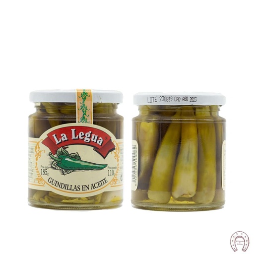 [1126] Guindillas cortas en aceite de oliva (no picantes)