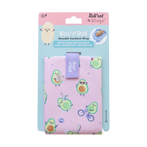 [1085] Porta Alimentos Boc N´Roll Mr. Wonderful Aguacate