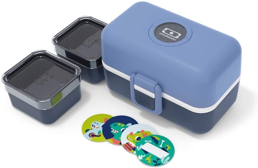 [1061] Fiambrera Infantil Monbento Tresor - Azul Infinity
