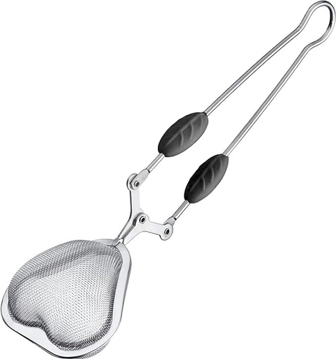 [1056] Infusor de té de corazón plegable grande