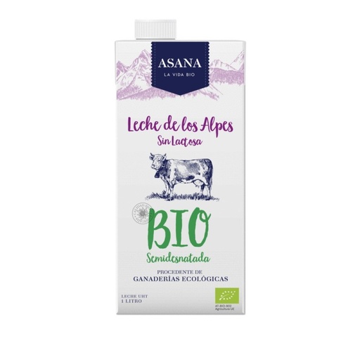 [1035] Leche Semidesnatada Sin Lactosa Bio