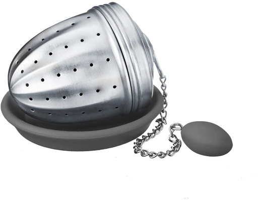 [871] Infusor de té con platillo de silicona
