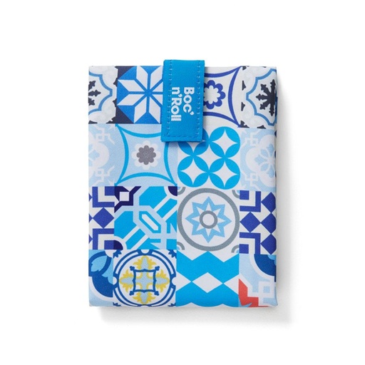 [851] Porta alimentos Boc’n’Roll Patchwork Azul