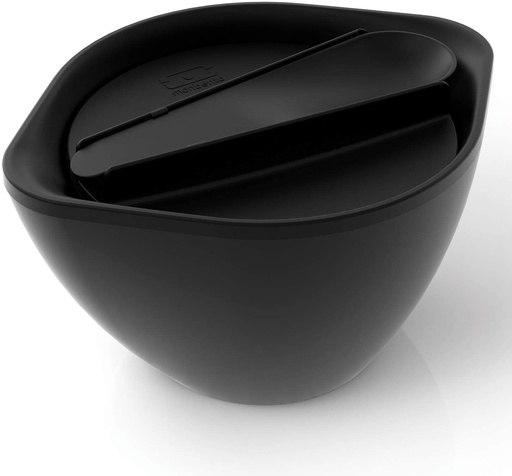 [819] Fiambrera Bol Nomade Hermético MB Lib Onyx negra