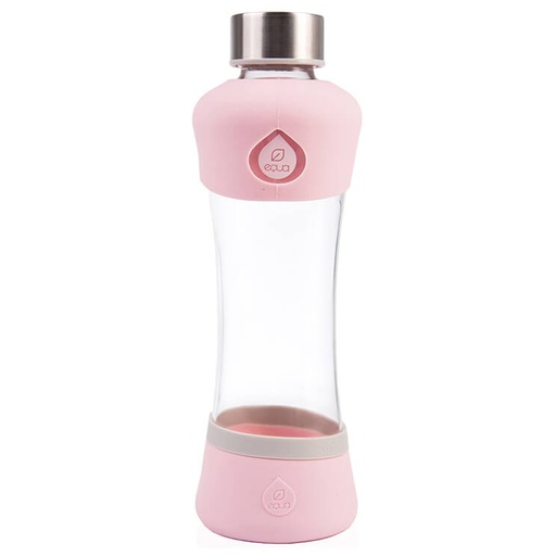 [793] Botella Vidrio Rosa Pastel
