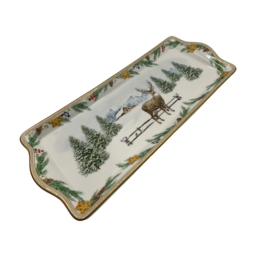 [4146] Fuente Rectangular White Forest