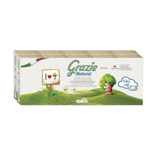 [752] Pañuelos de bolsillo de 4 capas (10 paquetes)