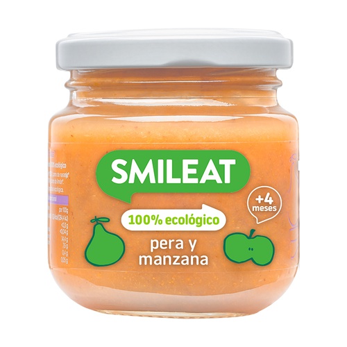[659] Tarrito de Pera y Manzana Bio 4m+