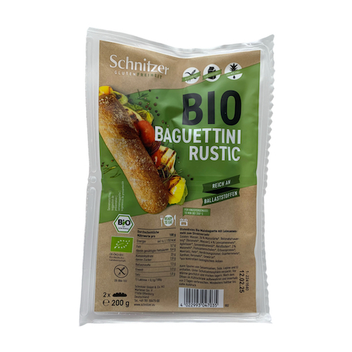[4128] Pan Mini Baguette Rustic Sin Gluten Bio (2 unidades)