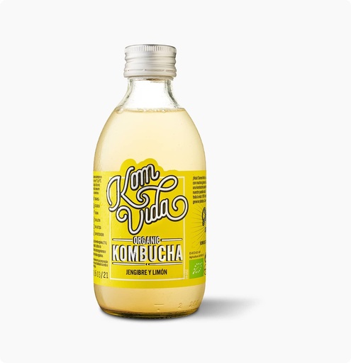 [576] Kombucha de Jengibre y Limón Bio