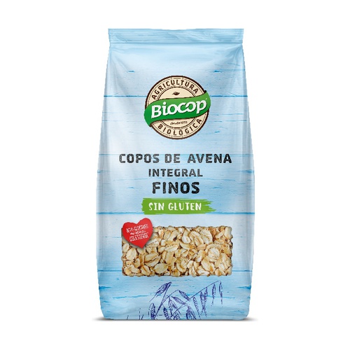 [3987] Copos Finos de Avena Integral Sin Gluten Bio