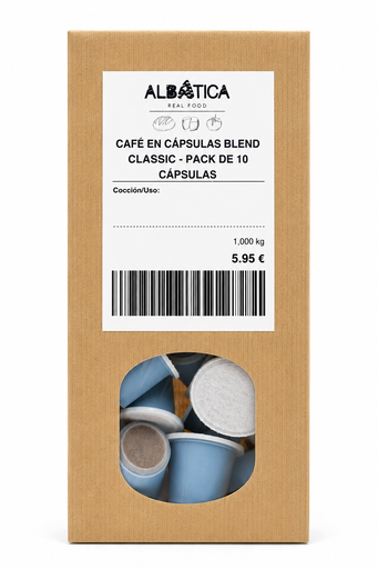 [2655] Café en Cápsulas Blend Classic - Pack de 10 cápsulas