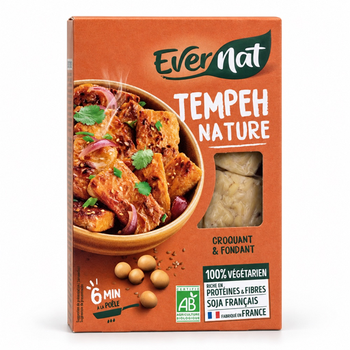 [4784] Lomos de proteina vegetal de Tempe al Natural Bio