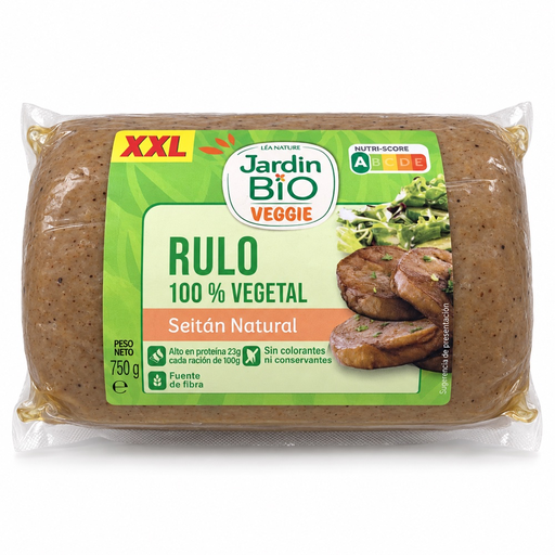[4787] Rulo de proteina vegetal de Seitán al Natural Bio