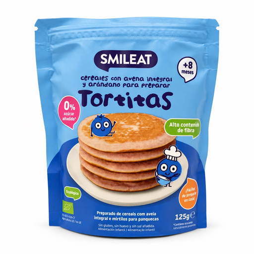 [4795] Mix para Tortitas de Avena y Arándanos Bio