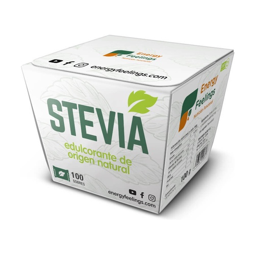 [3880] Stevia en polvo en Sobres individuales (100 unidades)