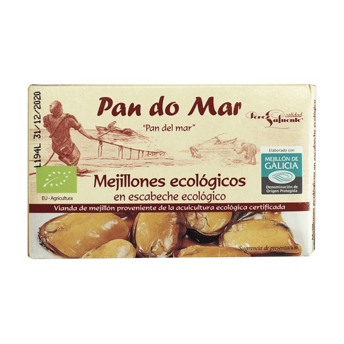 [3822] Mejillones en Escabeche Bio