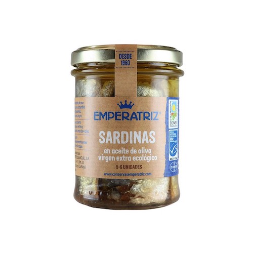 [3815] Sardinas en Aceite de Oliva Bio