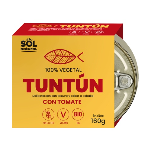 [3760] Atún Vegano con Tomate Bio