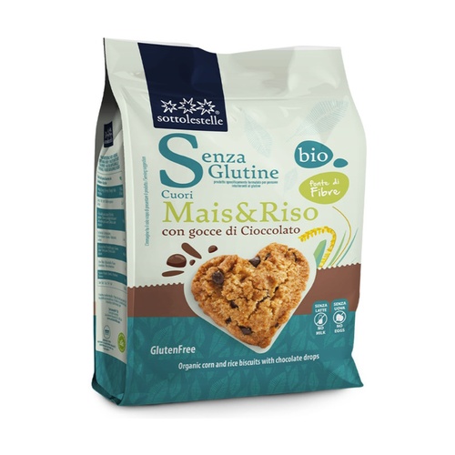 [3696] Galletas de Maíz y Arroz con Chips de Chocolate Bio