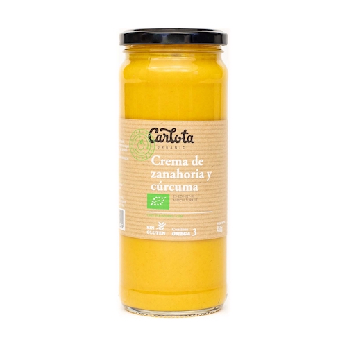 [3676] Crema de Zanahoria y Cúrcuma Bio