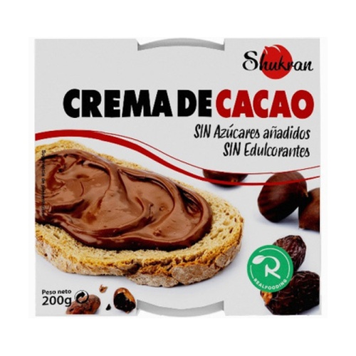 [3522] Crema de Chocolate Sin Azúcar Realfooding